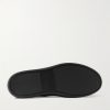 Gym Low Logo-Print Leather Sneakers - E1