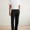 Straight-Leg Pleated Cashmere-Blend Flannel Suit Trousers - FR
