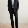 Double-Breasted Cashmere-Blend Flannel Suit Jacket - OU Double-Breasted Cashmere-Blend Flannel Suit Jacket - OU