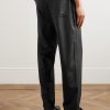 Banasa Tapered Virgin Wool Trousers - BK Banasa Tapered Virgin Wool Trousers - BK