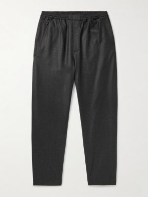 Banasa Tapered Virgin Wool Trousers Banasa Tapered Virgin Wool Trousers
