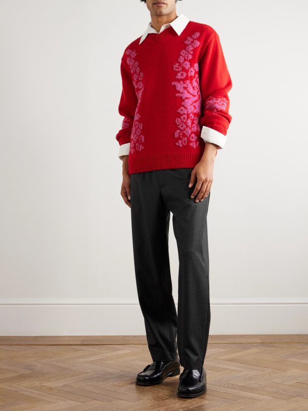 Banasa Tapered Virgin Wool Trousers - OU Banasa Tapered Virgin Wool Trousers - OU