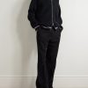 Zaya Ribbed Merino Wool Zip-Up Sweater - OU Zaya Ribbed Merino Wool Zip-Up Sweater - OU