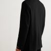Shinji Textured-Woven Suit Jacket - BK