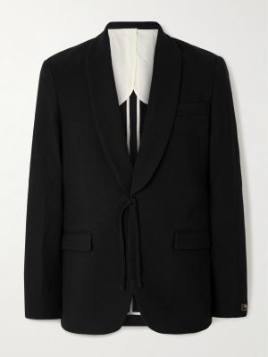 Shinji Textured-Woven Suit Jacket Shinji Textured-Woven Suit Jacket