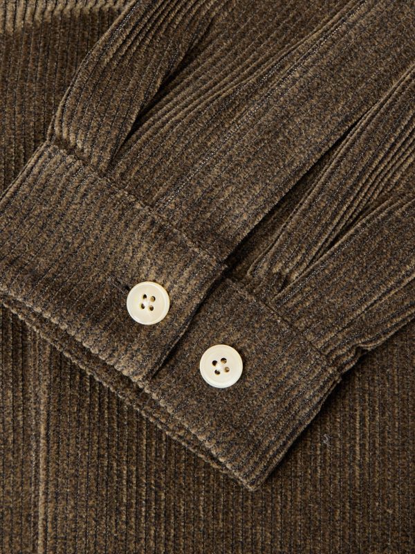 Sayan Cotton-Corduroy Overshirt - E1 Sayan Cotton-Corduroy Overshirt - E1