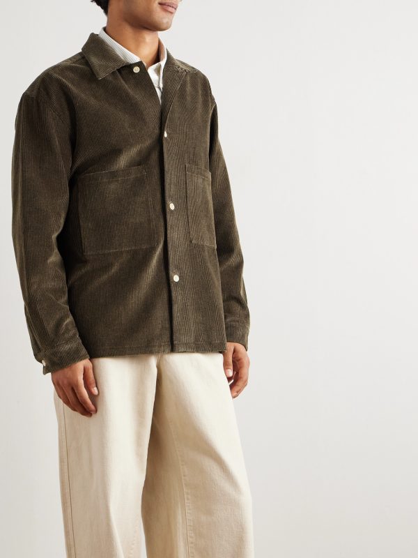 Sayan Cotton-Corduroy Overshirt - FR Sayan Cotton-Corduroy Overshirt - FR