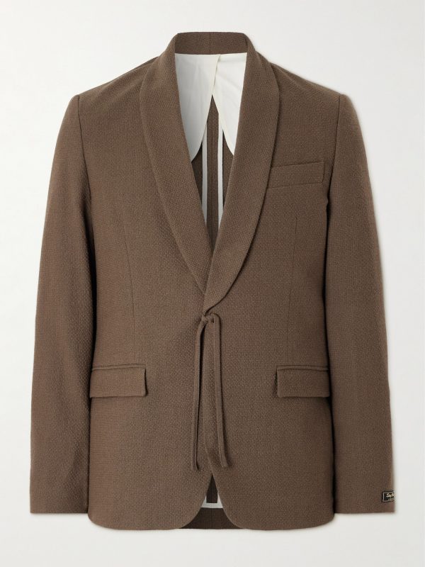 Shinji Textured-Woven Suit Jacket Shinji Textured-Woven Suit Jacket