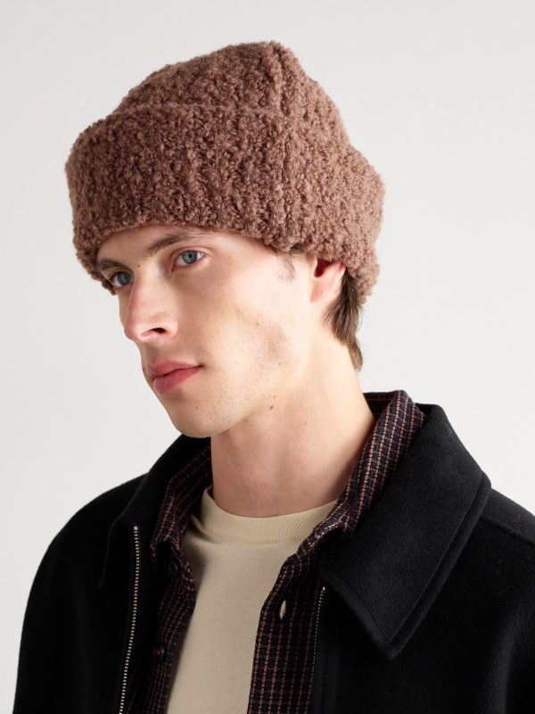 Batu Wool-Blend Bouclé Beanie - OU