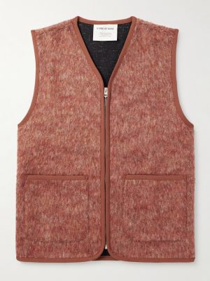 Valur Brushed Virgin Wool-Blend Gilet