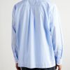 Telmen Striped Organic Cotton-Poplin Shirt - BK Telmen Striped Organic Cotton-Poplin Shirt - BK