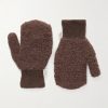Matad Virgin Wool-Blend Bouclé Mittens Matad Virgin Wool-Blend Bouclé Mittens
