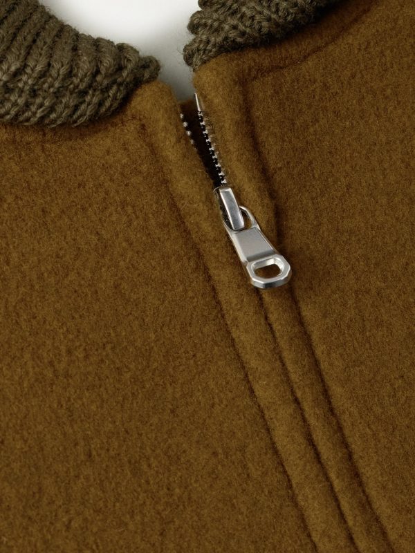 Bajar Virgin Wool and Cashmere-Blend Bomber Jacket - CU Bajar Virgin Wool and Cashmere-Blend Bomber Jacket - CU