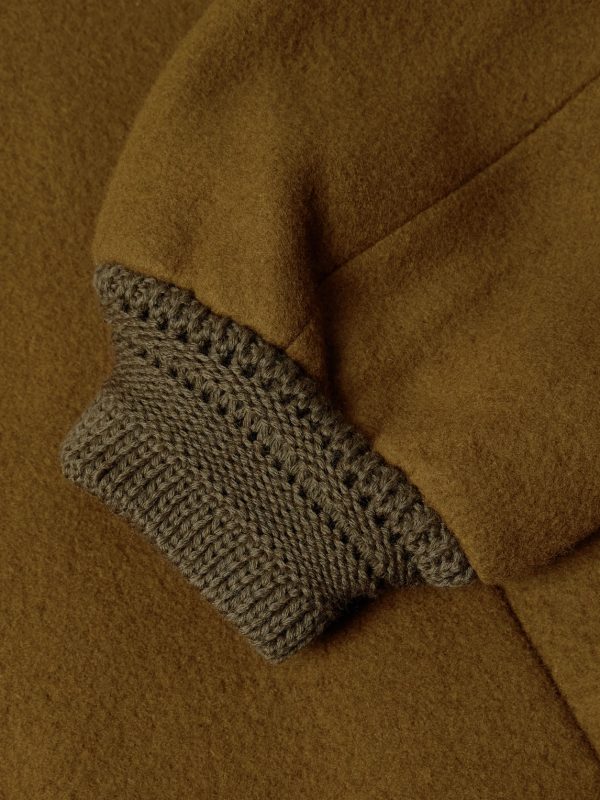 Bajar Virgin Wool and Cashmere-Blend Bomber Jacket - E1 Bajar Virgin Wool and Cashmere-Blend Bomber Jacket - E1