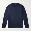 Melton Wool-Blend Sweater