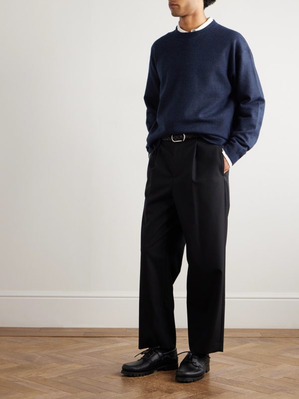 Melton Wool-Blend Sweater - OU