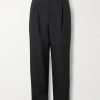 Straight-Leg Pleated Wool Suit Trousers Straight-Leg Pleated Wool Suit Trousers