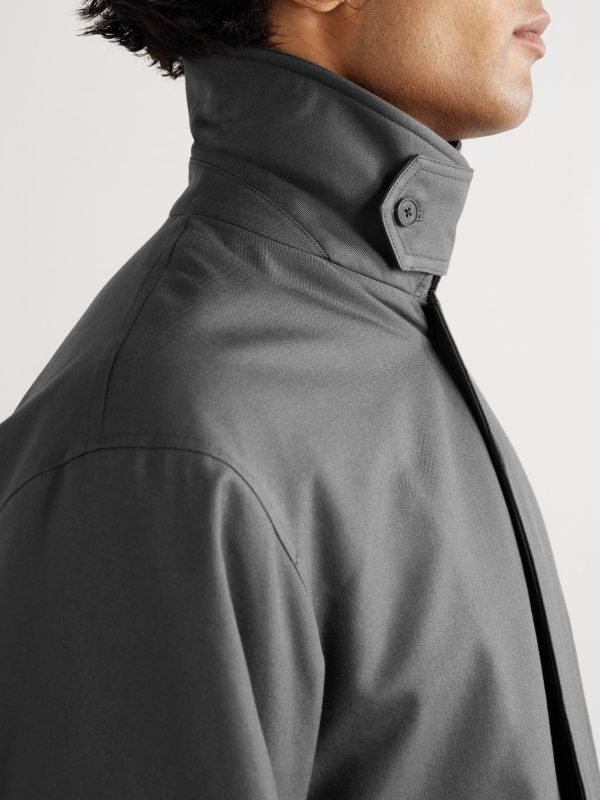 Padded Silk-Twill Jacket - E2