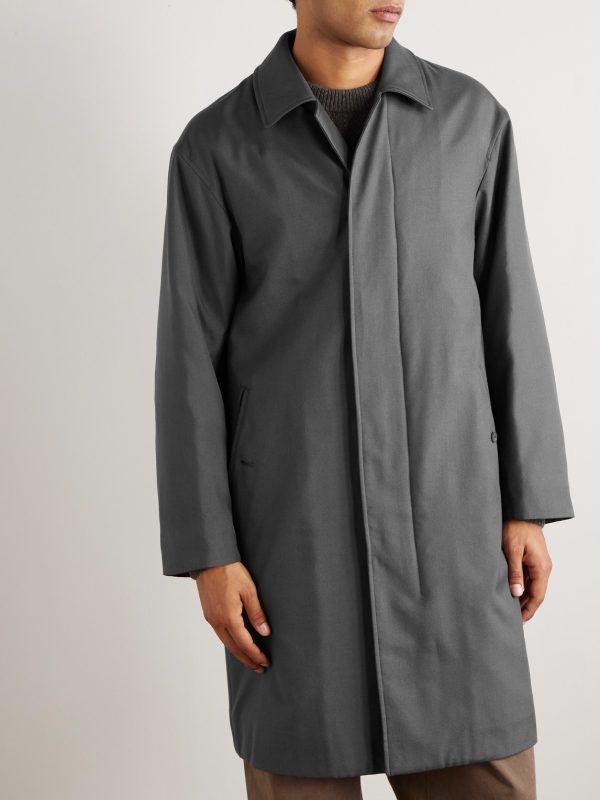 Padded Silk-Twill Jacket - FR