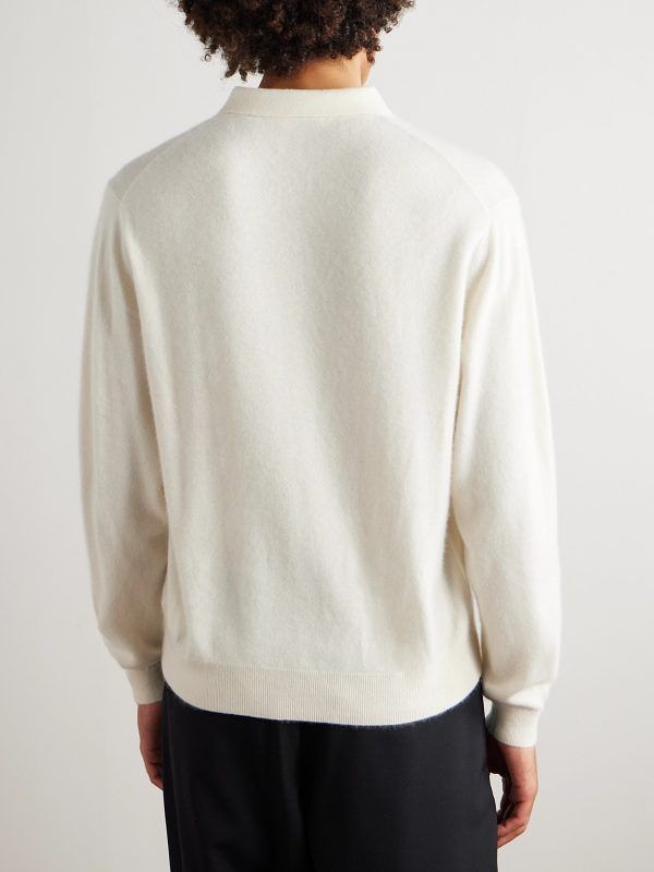 Cashmere Polo Sweater - BK Cashmere Polo Sweater - BK