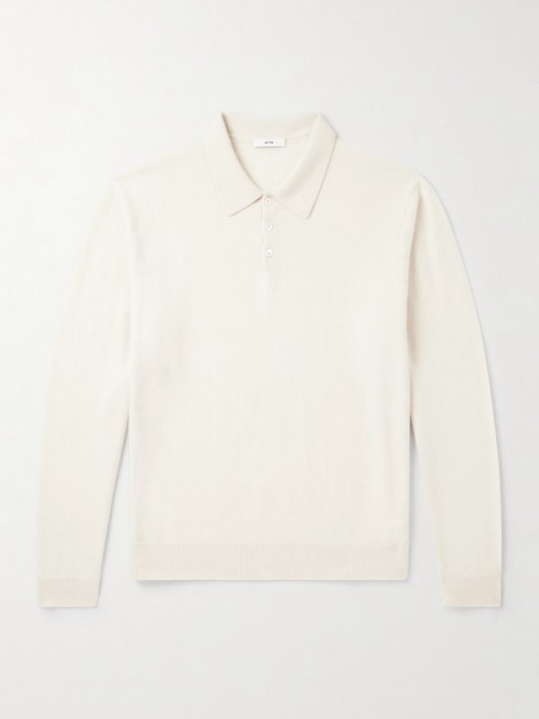 Cashmere Polo Sweater Cashmere Polo Sweater