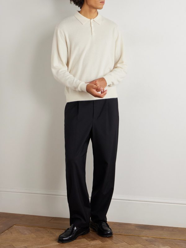 Cashmere Polo Sweater - OU Cashmere Polo Sweater - OU