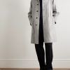 Balmacaan Linen and Wool-Blend Twill Coat - OU Balmacaan Linen and Wool-Blend Twill Coat - OU