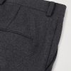 Straight-Leg Pleated Merino Wool-Flannel Suit Trousers - CU