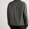 Wool-Twill Harrington Jacket - BK Wool-Twill Harrington Jacket - BK