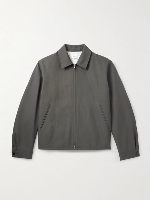 Wool-Twill Harrington Jacket Wool-Twill Harrington Jacket