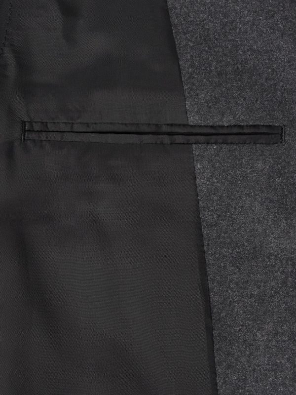 Merino Wool-Flannel Suit Jacket - E1 Merino Wool-Flannel Suit Jacket - E1