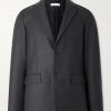 Merino Wool-Flannel Suit Jacket Merino Wool-Flannel Suit Jacket