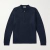 Wool-Blend Half-Zip Polo Sweater Wool-Blend Half-Zip Polo Sweater