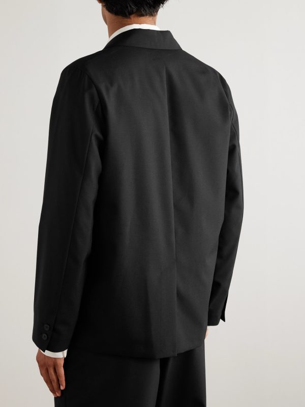 Wool Suit Jacket - BK Wool Suit Jacket - BK