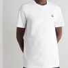 Three-Pack Logo-Appliquéd Organic Cotton-Jersey T-Shirts - FR Three-Pack Logo-Appliquéd Organic Cotton-Jersey T-Shirts - FR