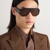 Bronson Aviator-Style Tortoiseshell Acetate Sunglasses - OU