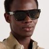 Square-Frame Tortiseshell Acetate Sunglasses - OU