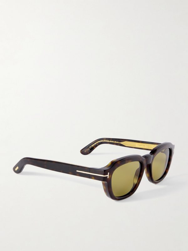 Icon D-Frame Tortoiseshell Acetate Sunglasses - FR Icon D-Frame Tortoiseshell Acetate Sunglasses - FR
