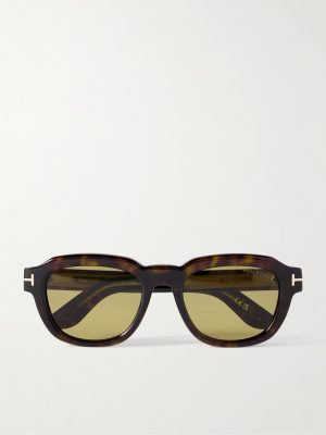 Icon D-Frame Tortoiseshell Acetate Sunglasses Icon D-Frame Tortoiseshell Acetate Sunglasses