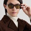 Icon D-Frame Tortoiseshell Acetate Sunglasses - OU Icon D-Frame Tortoiseshell Acetate Sunglasses - OU