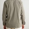 Cotton and Cashmere-Blend Corduroy Overshirt - BK Cotton and Cashmere-Blend Corduroy Overshirt - BK