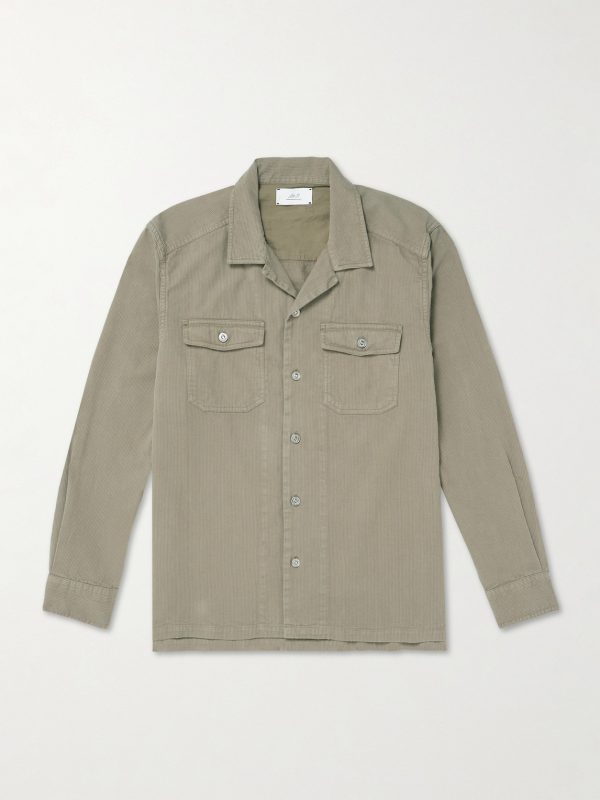 Cotton and Cashmere-Blend Corduroy Overshirt Cotton and Cashmere-Blend Corduroy Overshirt