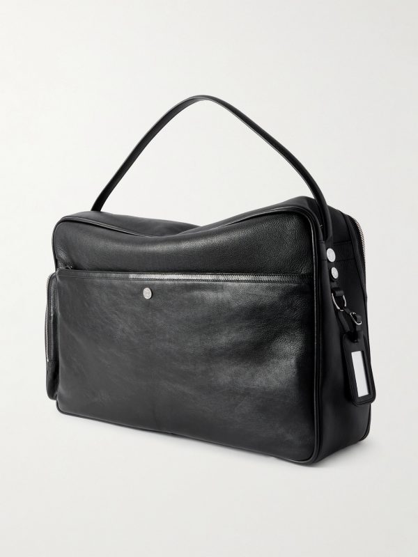 Camero Hotel Full-Grain Leather Holdall - BK