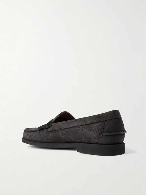 Dan Suede Penny Loafers - BK Dan Suede Penny Loafers - BK