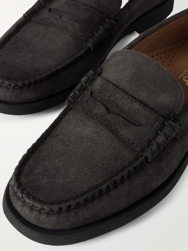 Dan Suede Penny Loafers - CU Dan Suede Penny Loafers - CU