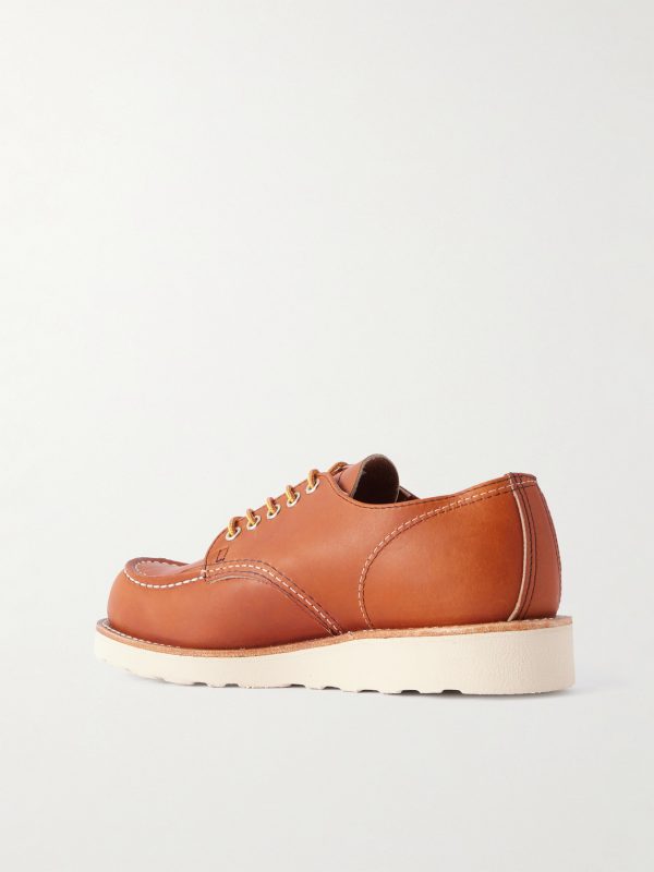 8092 Moc Oxford Oiled-Leather Derby Shoes - BK 8092 Moc Oxford Oiled-Leather Derby Shoes - BK