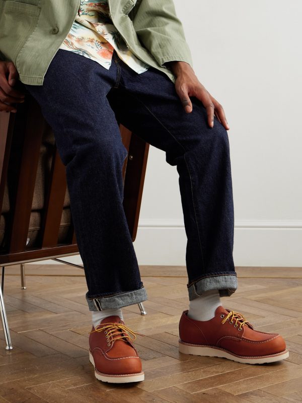8092 Moc Oxford Oiled-Leather Derby Shoes - OU 8092 Moc Oxford Oiled-Leather Derby Shoes - OU