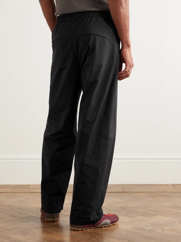 Straight-Leg Taffeta Trousers - BK