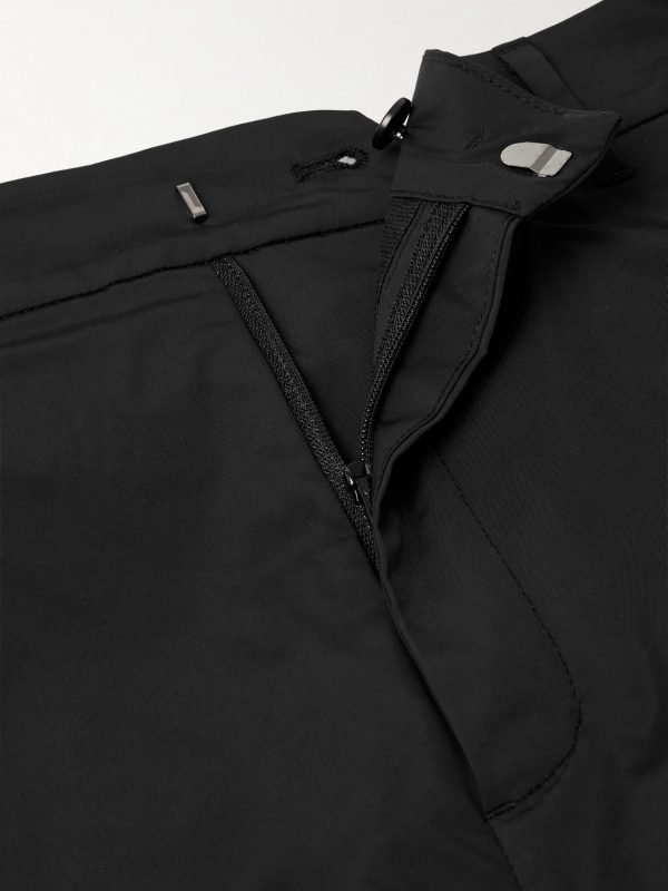 Straight-Leg Taffeta Trousers - E1