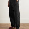 Straight-Leg Taffeta Trousers - FR